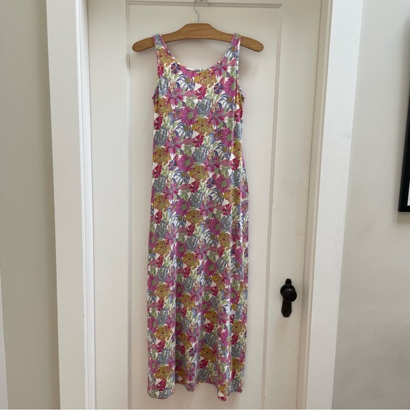 Uniqlo floral print long summer dress - Picture 6 of 12